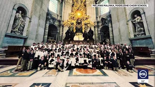 Utah's Madeleine Choir School returns for tour including singing for Pope Francis