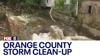 Flash floods leave path of destruction in Orange County