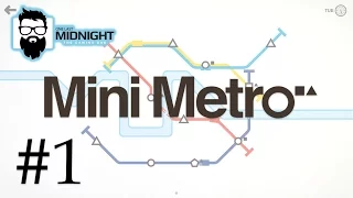 Mini Metro - Part 1 - London - Let's Play / Gameplay