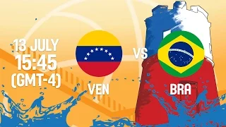 Venezuela v Brazil - Full Game - Group A - 2016 FIBA Americas U18 Women's Championship