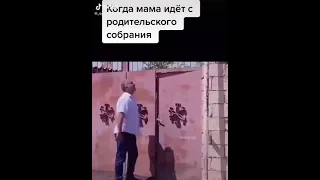 мама с родительского собрания