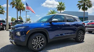 Chevrolet Trailblazer 2023, Activ, "Blue Glow Metallic" en Español