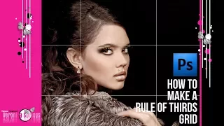 How To Set Rule Of Thirds Grid In Photoshop - Photoshop Guides And Grids