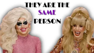 trixie and katya sharing one (1) braincell for 2:45 mins gay