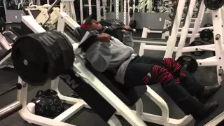 IFBB Pro Shaun "The Giant Killer" Clarida-Hack Squats