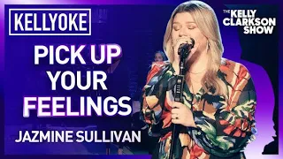 Pick Up Your Feelings - Kelly Clarkson (Jazmine Sullivan cover) | KELLYOKE