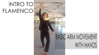 Introduction to Flamenco | Dance Lesson #6: Basic Arm Movement with Hands