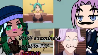 Hunter x Hunter examiners react to ???  (Original)