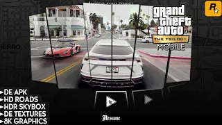 GTA Sa Definitive Graphics V3 Modpack For Android | GTA SA Trilogy Mobile 2024 | GTAXIS