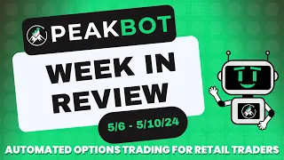 PeakBot (Automated Options Trading) Week in Review