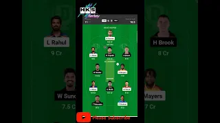 Sunrisers Hyderabad vs Lucknow Super Gaint Dream11 prediction|SRH vs LSG Dream11 of today Match |IPL