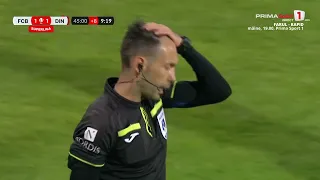 Botoșani - Dinamo. ABDALLAH, ELIMINAT DIRECT! Benzar, scos din stadion cu ambulanța