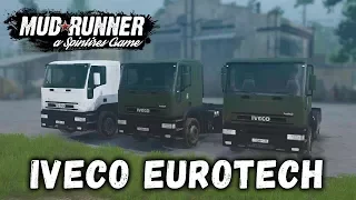 Spintires: MudRunner обзор мода [ Iveco Eurotech ] НЕ ПЛОХО