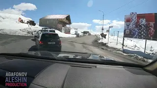 Военно-Грузинская дорога. The Georgian military road. Апрель 2019