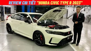 Chi tiết Honda Civic Type R 2023 | Chiếc Civic "số sàn" có giá niêm yết 2 tỷ 399tr có gì đặc biệt ?