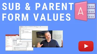 How to Retrieve Values on a Subform from a Parent Form and Vice-Versa in MS Access