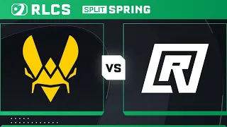 VITALITY vs RULE ONE - 1/2 Finale LB - Spring Major - RLCS 22/23