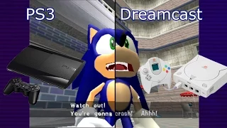 ps3 vs dreamcast sonic adventure