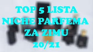 TOP 5 lista NICHE PARFEMA za zimu 2020/2021 I +GIVEAWAY svih parfema sa liste