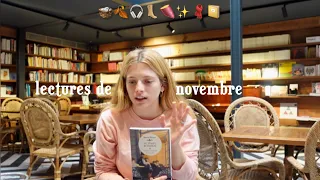 Lectures de novembre