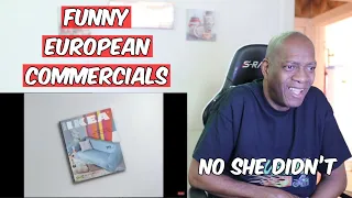 Mr. Giant Reacts: 10 Funny European Commercials (REACTION)