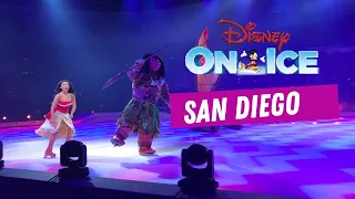 [4K]✨DISNEY ON ICE 2023 | SAN DIEGO | LIVE SHOW ❄️⛸️Front view seat View! #disneyonice #disney