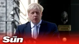 Boris Johnson's first speech as PM
