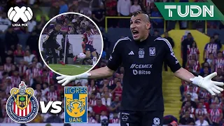 ¿QUÉ PASÓ AQUÍ? 🚨 Nahuel ENCARA a la afición y hay GRITO | Chivas 0-1 Tigres | AP2023-J14 | TUDN