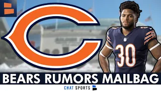 Chicago Bears Rumors: Roschon Johnson RB1? Chris Jones Trade? Caleb Williams 2024 NFL Draft Buzz