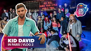 World Final Day! | Kid David In Paris Vlog 2 | Red Bull Dance Your Style World Final 2019