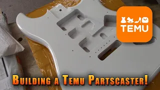 I built a guitar using Temu Parts!