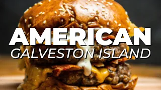 Galveston Island BEST american restaurants | Food tour of Galveston Island, Texas