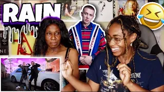 MY MOM REACTS TO AITCH & AJ TRACEY- RAIN! | Favour