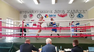 Sebastian Nowak vs Łukasz Świgroń - szybka walka, nokaut w 1r