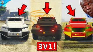 I got attacked by 3 Nightshark griefers on GTA Online!