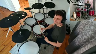 Alice Cooper - Poison Drum Cover by Stachu
