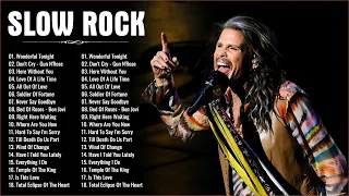 Slow Rock Love Songs Nonstop  - Aerosmith, Bon Jovi, Whitesnake, U2, GN'R, Led Zeppelin