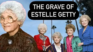 The Grave of Estelle Getty Sophia from The Golden Girls Plus Visiting the Cats at Hollywood Forever