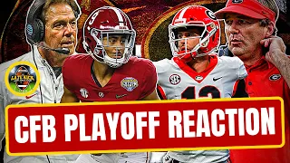 CFB Playoff Rapid Reaction: UGA & Alabama Roll (Late Kick Cut)