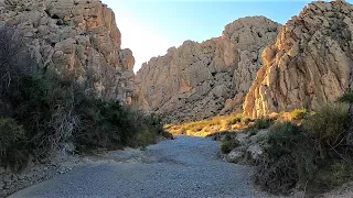 Through the Narrows of Dog Canyon, Big Bend National Park