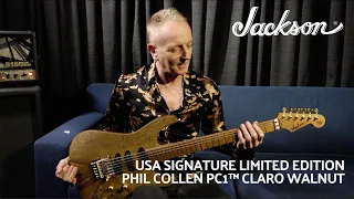 Phil Collen on the USA Signature Limited Edition PC1 Claro Walnut | Featured Demo | Jackson Guitars