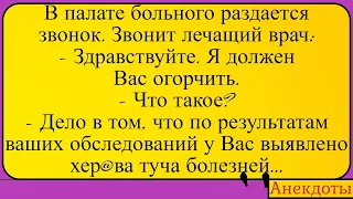 Пациент с большим количеством болезней... Лучшие длинные анекдоты и жизненные истории 2022