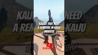 Kaiju Universe kaijus that need a remodel #kaijuuniverse #shortsvideo