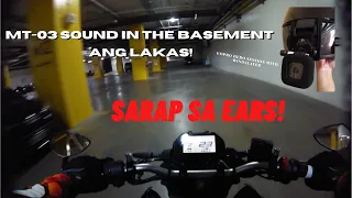 YAMAHA MT-03 TOCE EXHAUST | BASEMENT SOUND | CEBU, PHILIPPINES