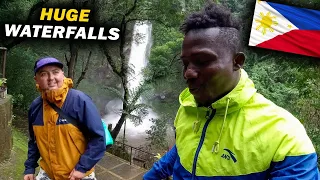 EXPLORING HUGE WATERFALLS IN THE PHILIPPINES! (Foreigners reacting To Huge Filipino Waterfalls)