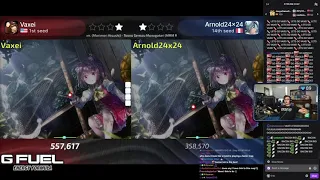 Vaxei vs Arnold24x24 10K tournament BTMC reaction