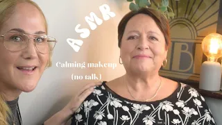 ASMR Makeup Artist - Does Makeup (Tutorial- NO TALK)