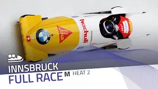 Innsbruck | BMW IBSF World Cup 2017/2018 - 2-Man Bobsleigh Heat 2 | IBSF Official