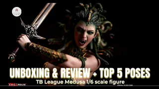 TBLeague 1/6 Scale Medusa Hybrid Action fiigure/statue | Gold Version | Unboxing & Review+Top5 poses