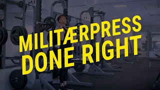 Militærpress: Teknikk og utførelse | Gymgrossisten